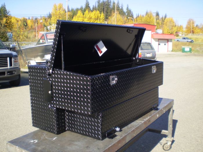 Truck fuel cell tool box discount
