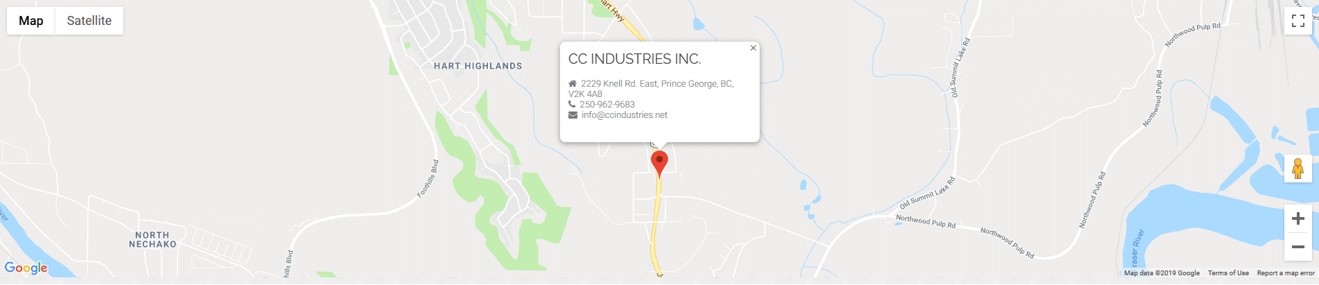 CC Industries Location